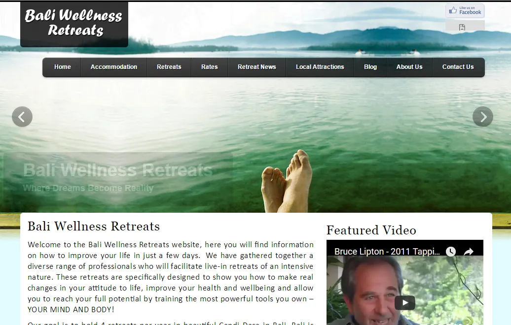 Bali Wellness Retreats screenshot